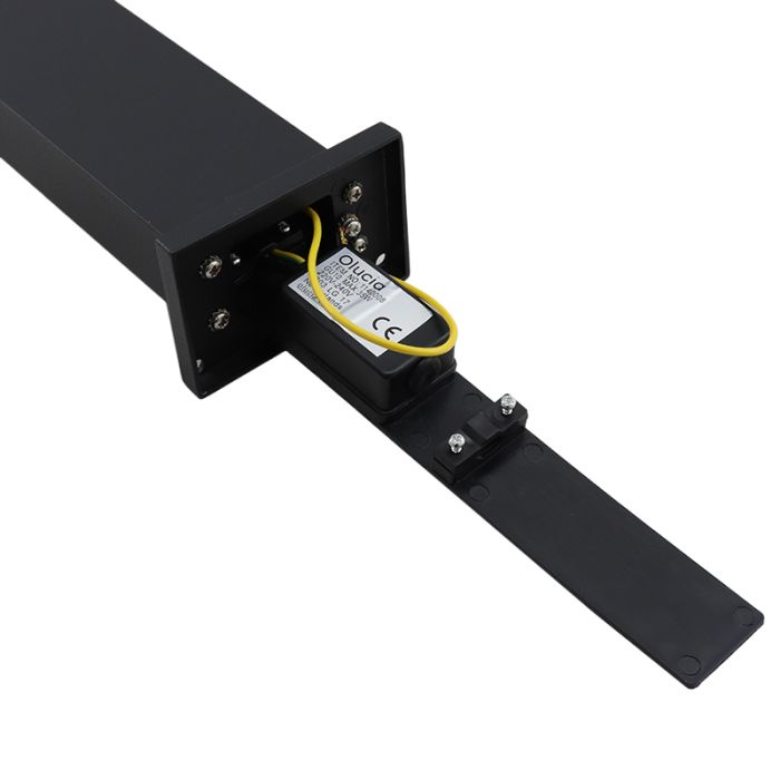 Modern udendørslampe sort, Corella, IP54