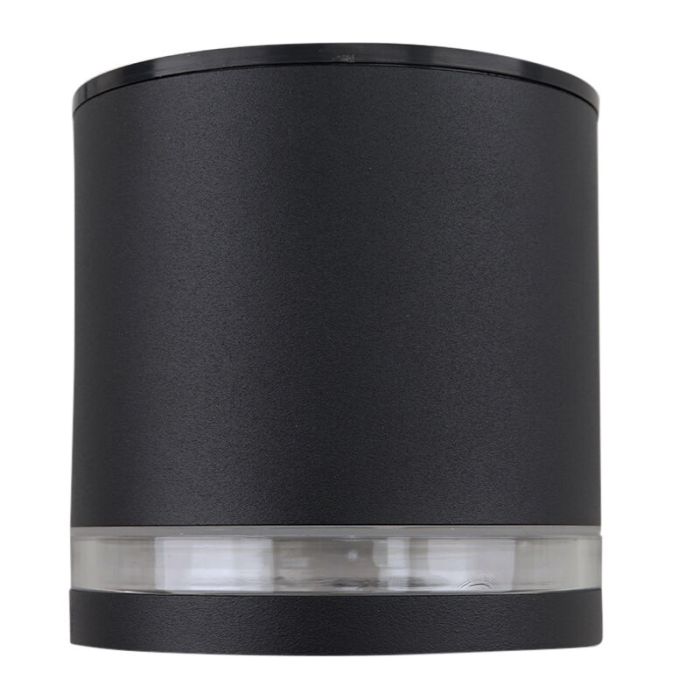 Modern udendørs væglampe solcelle sort, Tommy, 1W, 2700K LED, IP54