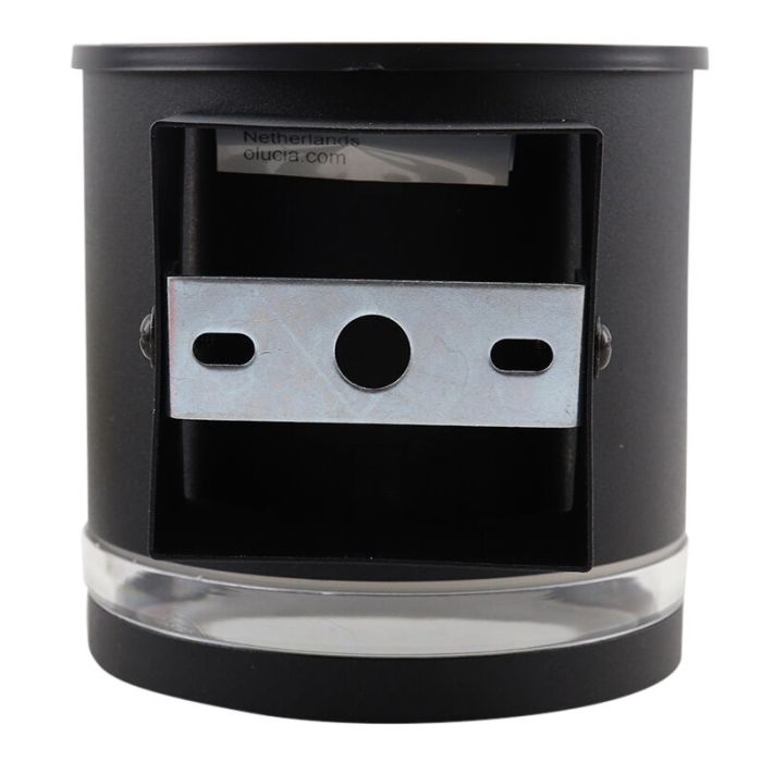 Modern udendørs væglampe solcelle sort, Tommy, 1W, 2700K LED, IP54