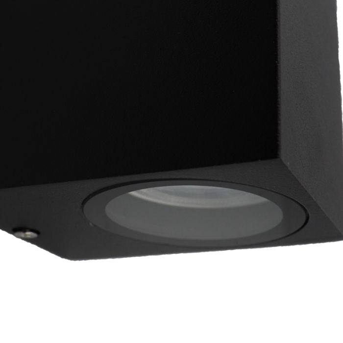 Modern udendørslampe sort, Corella, IP44