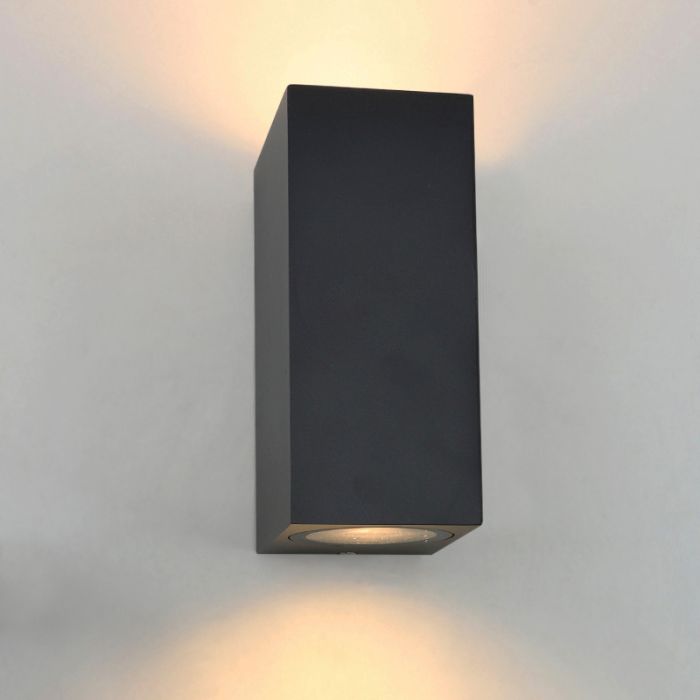 Modern udendørslampe sort, Corella, IP44
