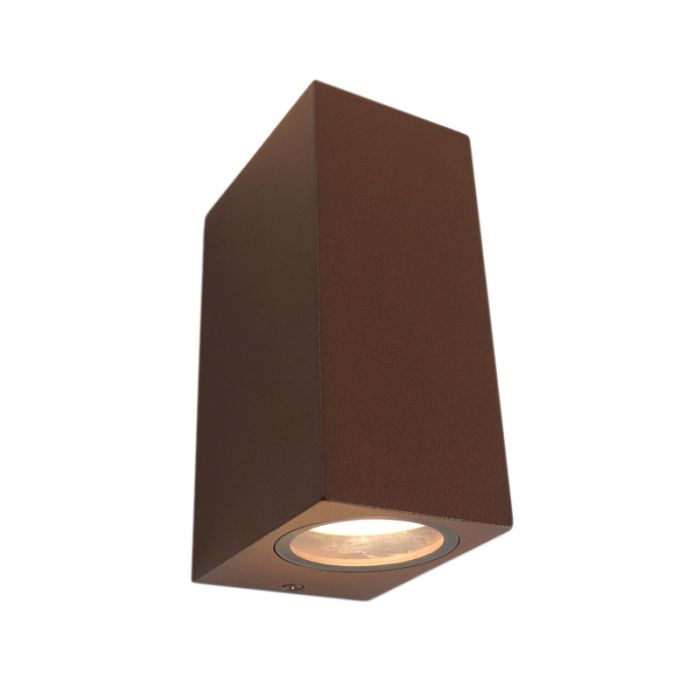 Modern udendørslampe rustfarvet, Corella, IP44