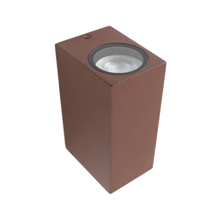Modern udendørslampe rustfarvet, Corella, IP44