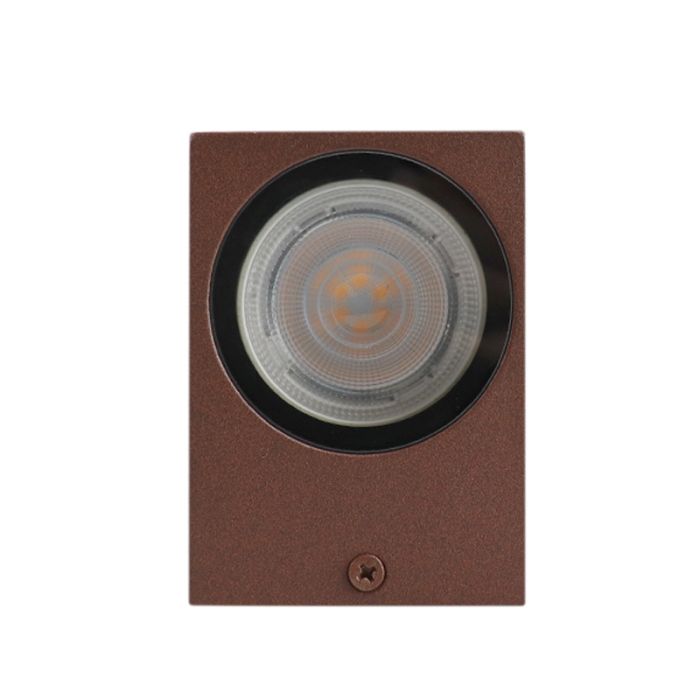 Modern udendørslampe rustfarvet, Corella, IP44