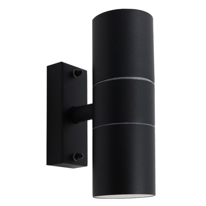 Modern udendørslampe sort, Pedro, IP44
