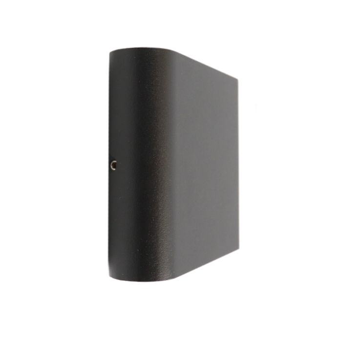 Modern udendørslampe sort, Cailey, 6W, 3000K LED, IP54