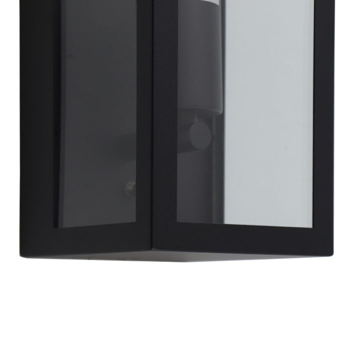 Modern udendørslampe sort, Senne, IP44