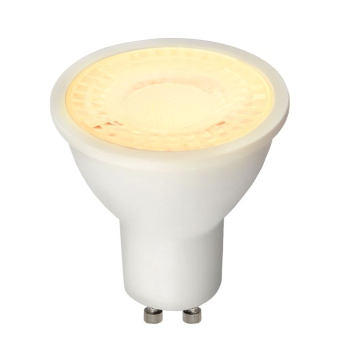 Dimmbare Olucia GU10 LED lampe Antonie, 5W, 2700K