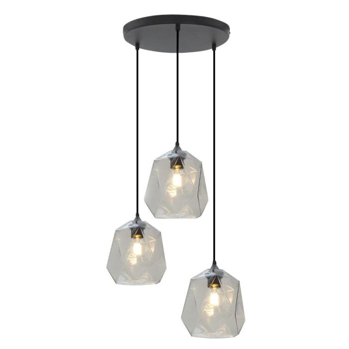 Retro pendler lampe gennemsigtig, Jian