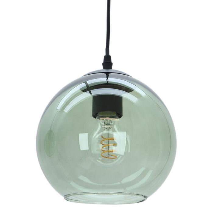 Design pendler lampe grøn, Giada