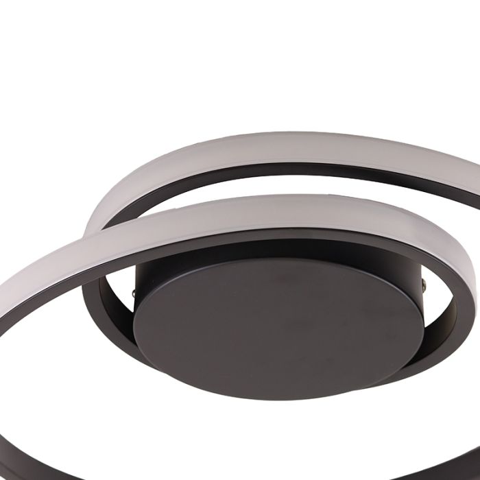 Modern loftlampe sort, Levy