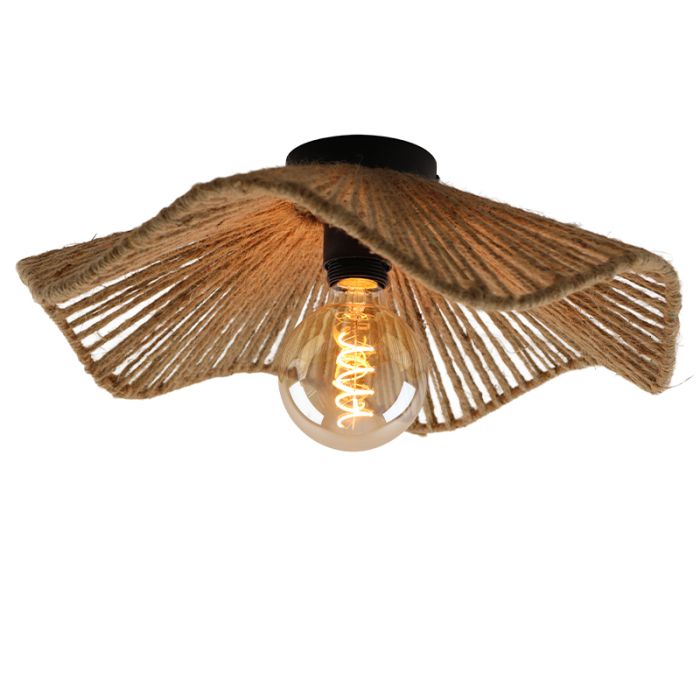 Rustik loftlampe brun, Annelot