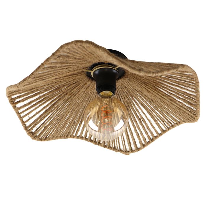 Rustik loftlampe brun, Annelot