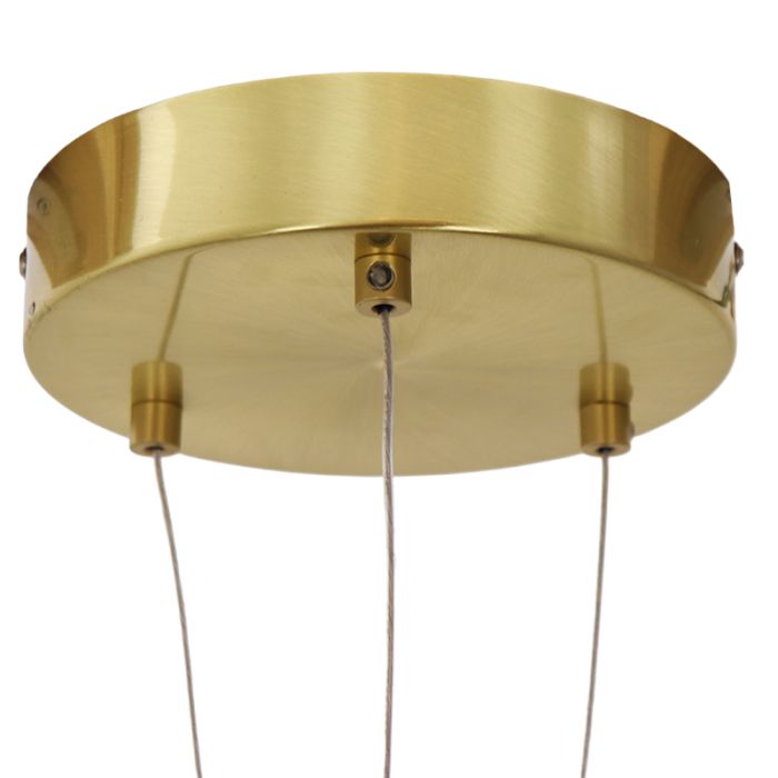Design pendler lampe messing, Tanya