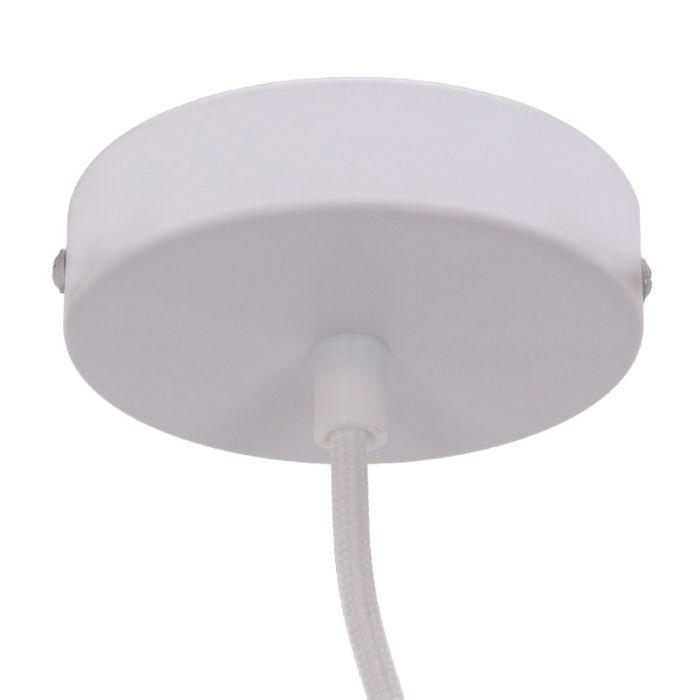Papir pendler lampe beige, Rosalie