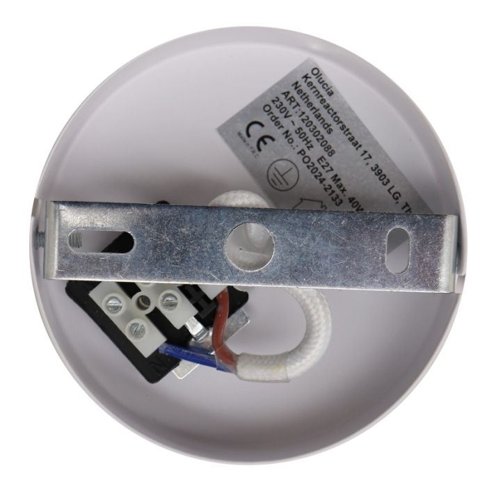 Papir pendler lampe beige, Rosalie