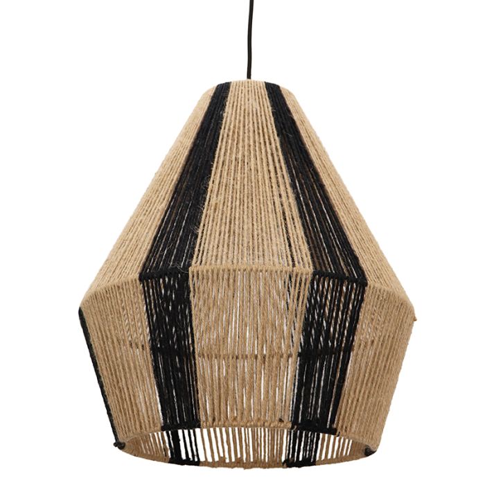 Rustik pendler lampe brun, Holly