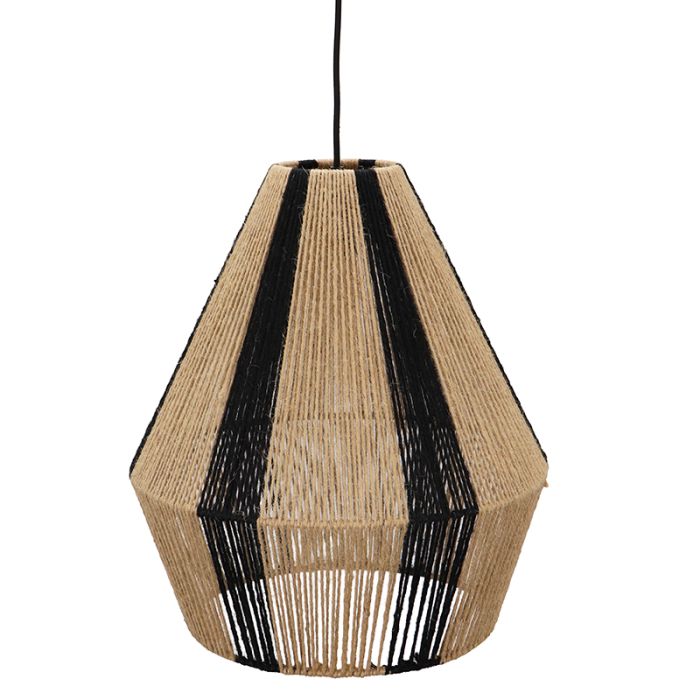 Rustik pendler lampe brun, Holly