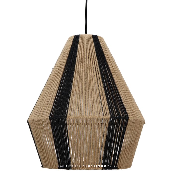 Rustik pendler lampe brun, Holly