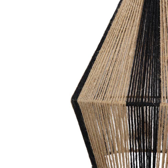 Rustik pendler lampe brun, Holly