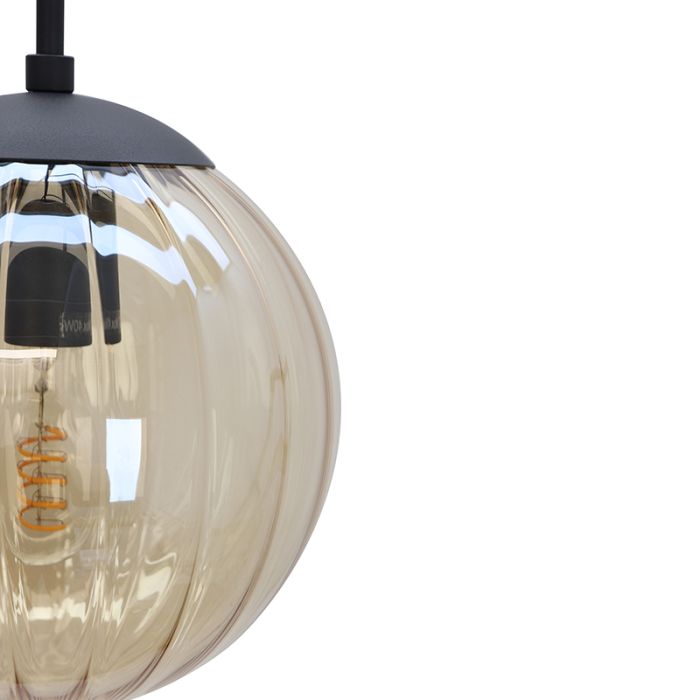 Retro pendler lampe rav, Rifka