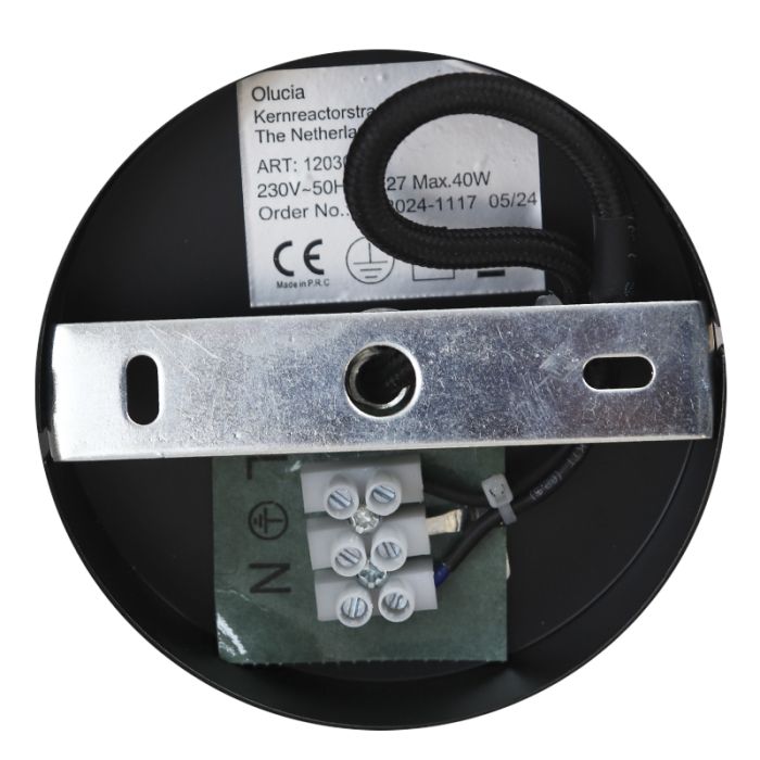 Retro pendler lampe rav, Rifka