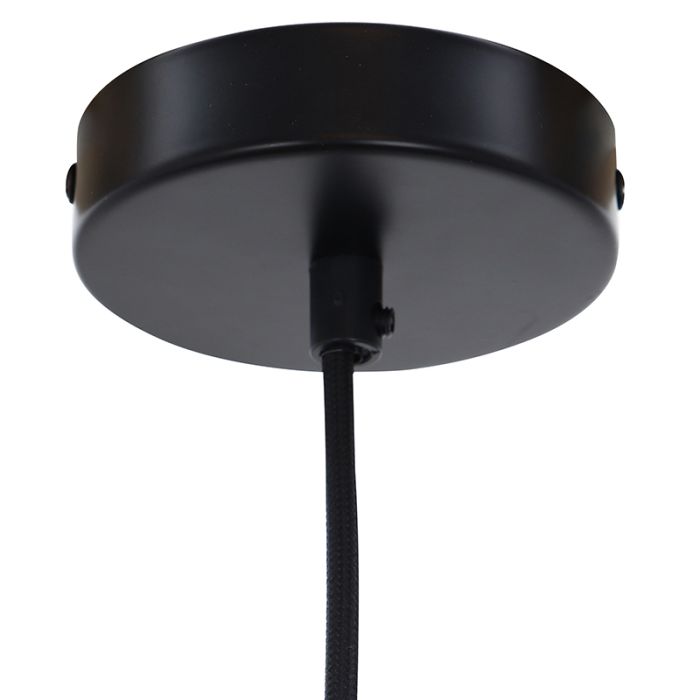 Rustik pendler lampe brun, Sanny