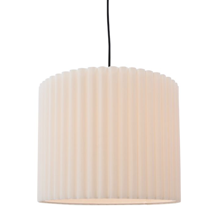 Modern pendler lampe beige, Sarita