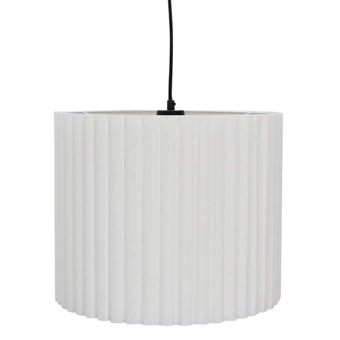 Modern pendler lampe beige, Sarita