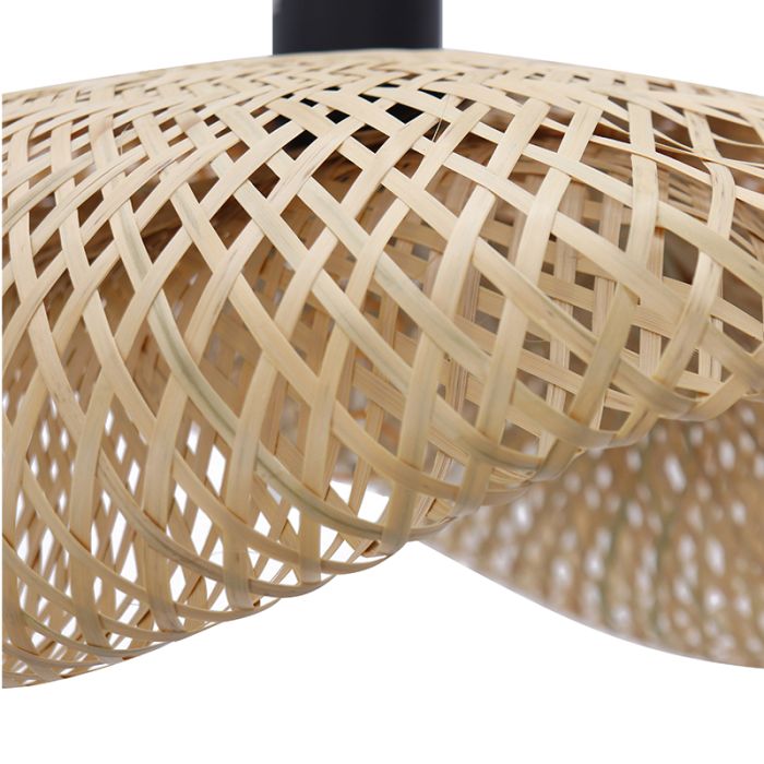 Bambus pendler lampe brun, Sezen