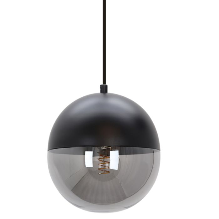 Design pendler lampe sort, Nalini