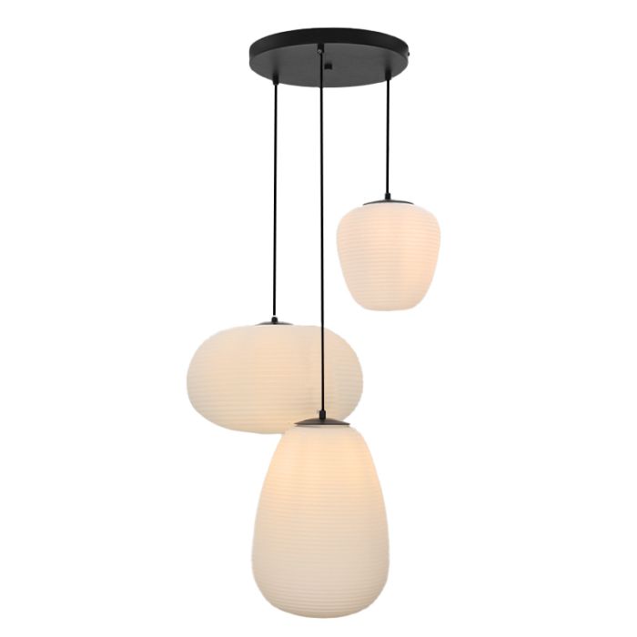 Modern pendler lampe hvid, Davide