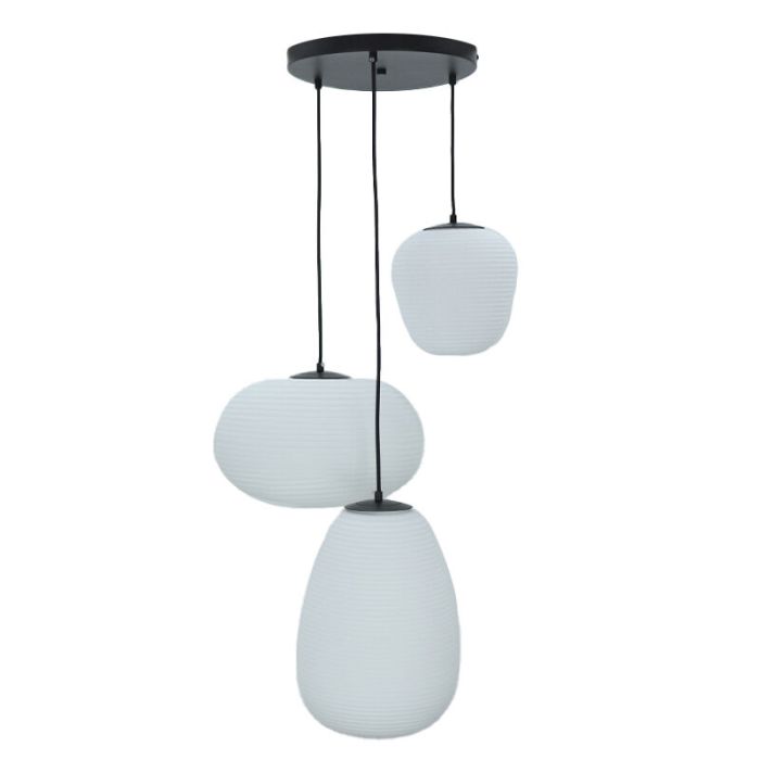 Modern pendler lampe hvid, Davide