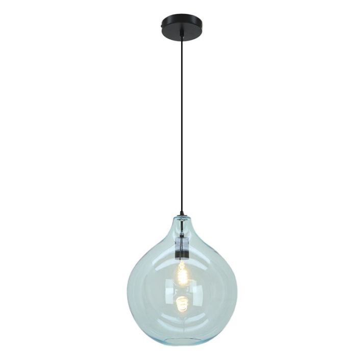 Design pendler lampe blå, Cees