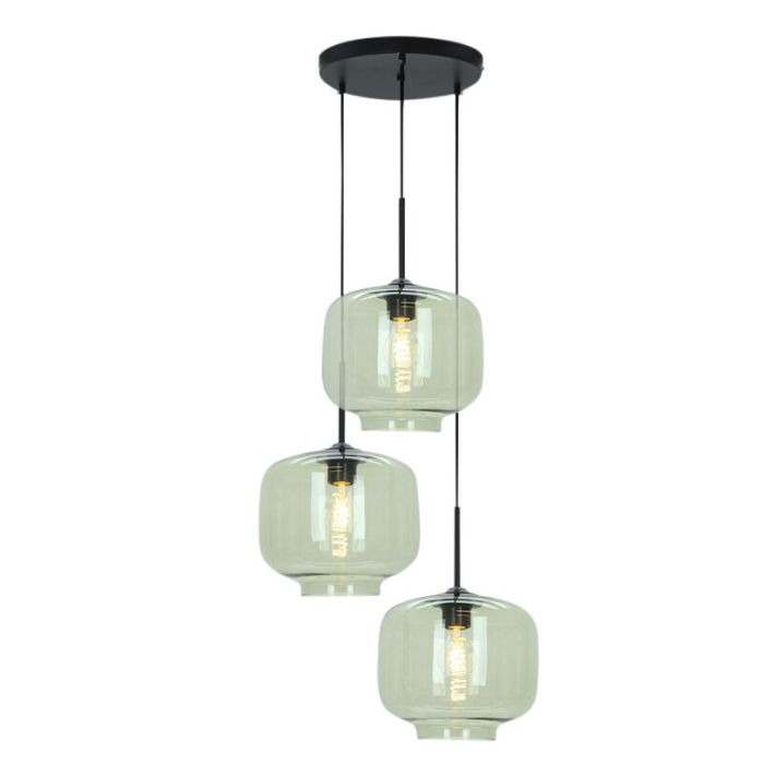 Retro pendler lampe grøn, Anniek