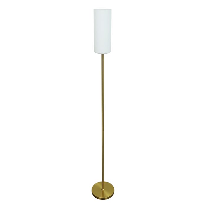 Modern gulv lampe hvid, Gaya, med brytare