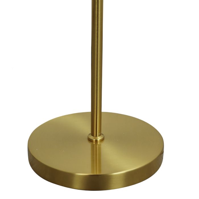 Modern gulv lampe hvid, Gaya, med brytare