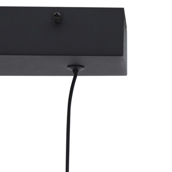 Design pendler lampe sort, Kuno, 45W, 3000K LED, 3 trins lysdæmper