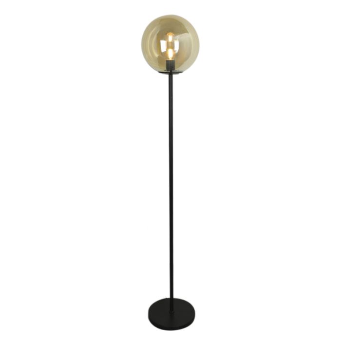 Design gulv lampe rav, Dolf, med brytare
