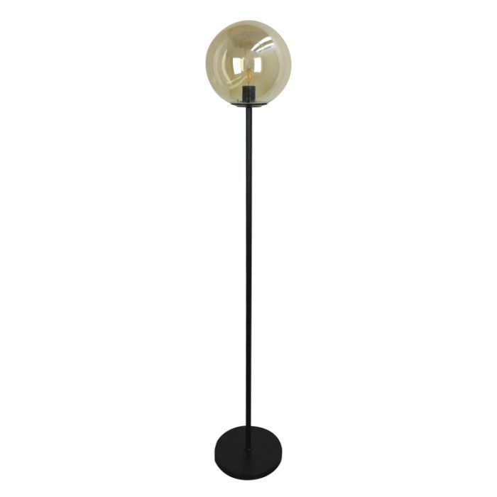 Design gulv lampe rav, Dolf, med brytare