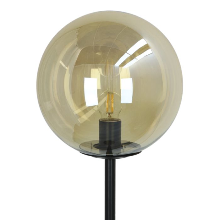 Design gulv lampe rav, Dolf, med brytare