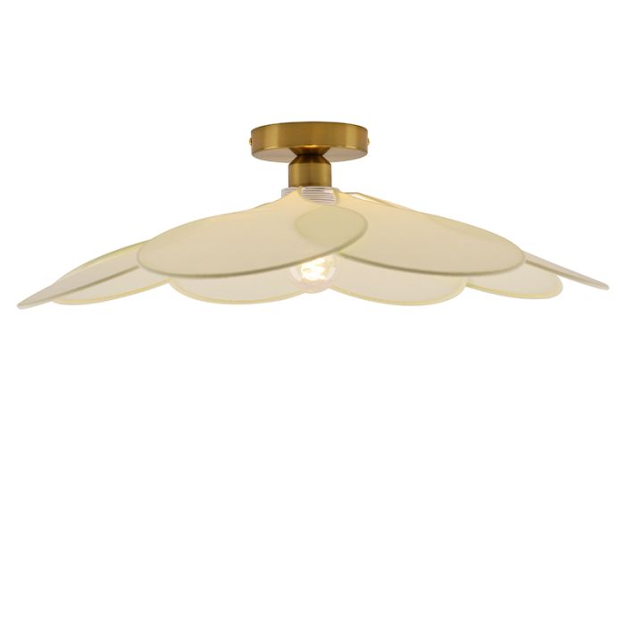 Rustik loftlampe creme, Nena