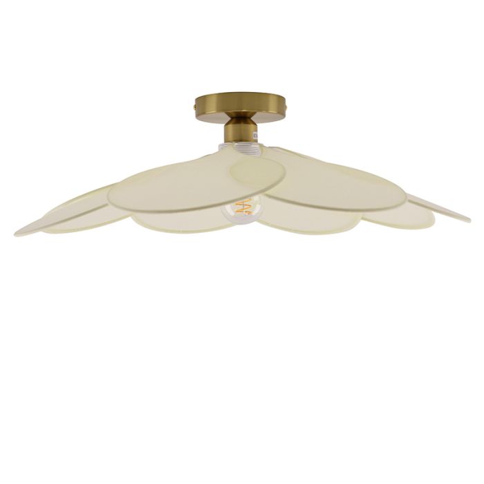 Rustik loftlampe creme, Nena
