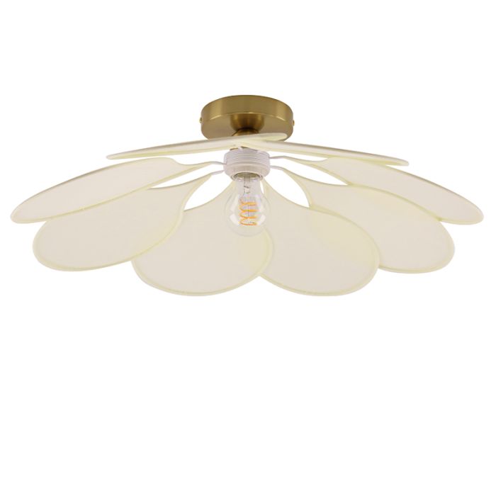 Rustik loftlampe creme, Nena