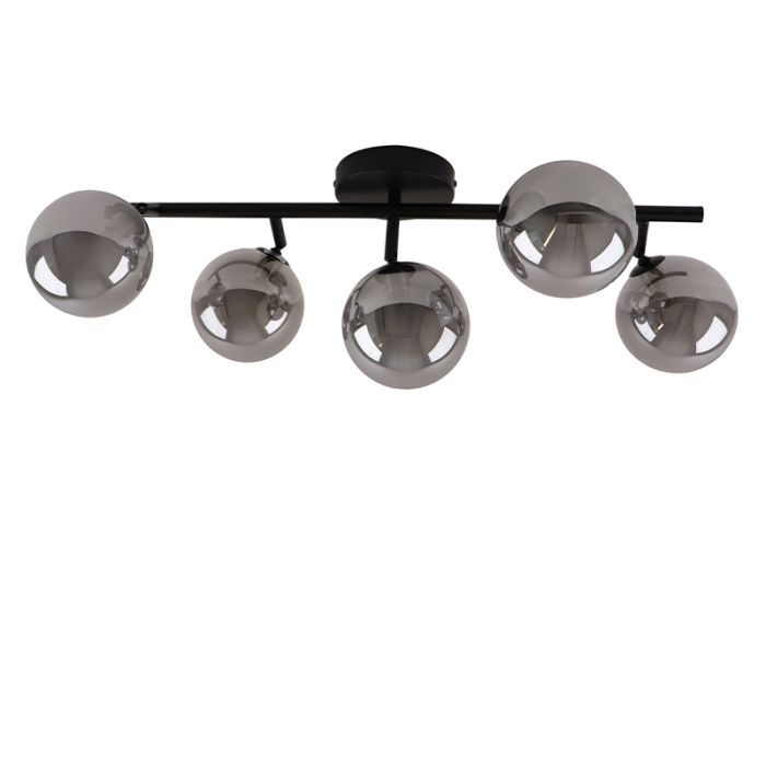 Design loftlampe grå, Remo