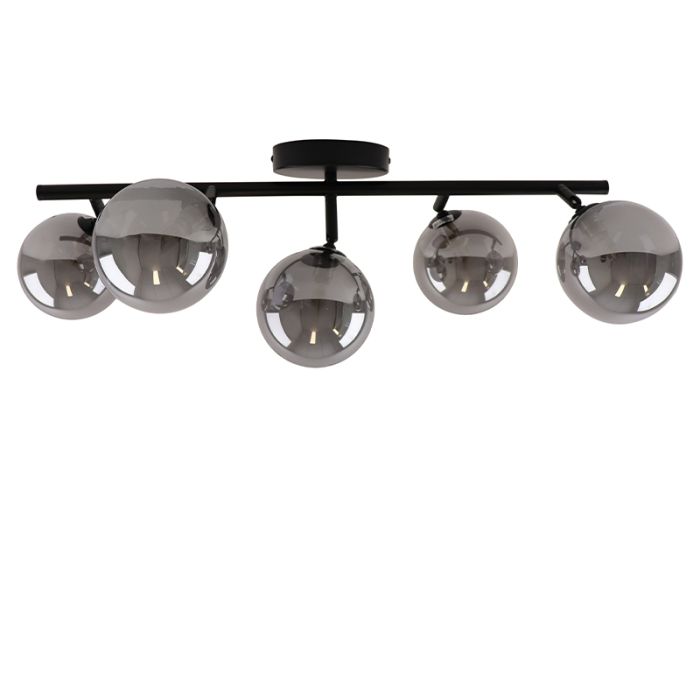 Design loftlampe grå, Remo