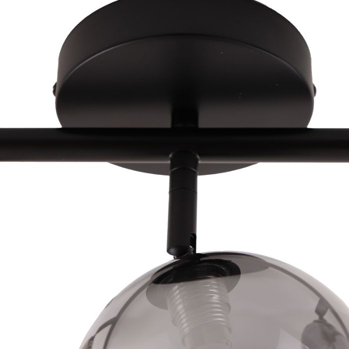Design loftlampe grå, Remo