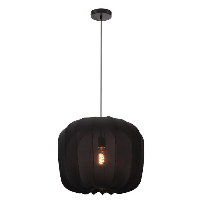 Modern pendler lampe sort, Deborah