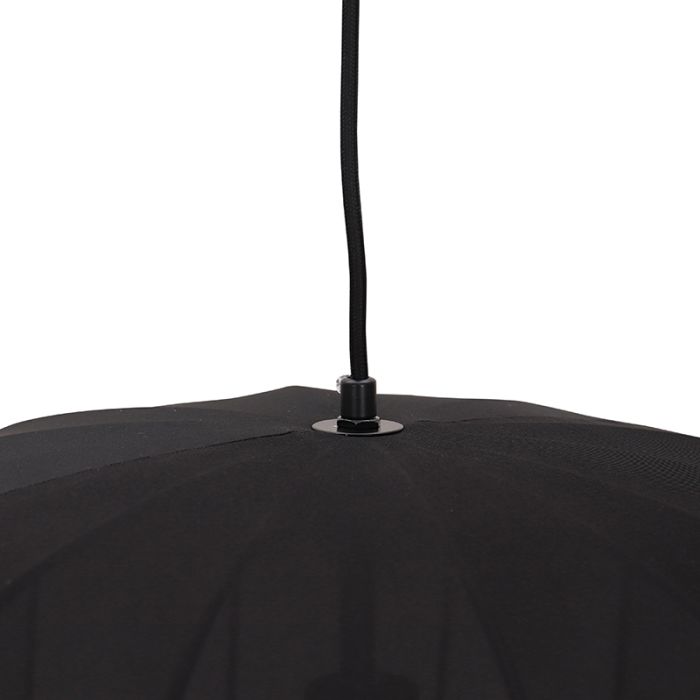 Modern pendler lampe sort, Deborah