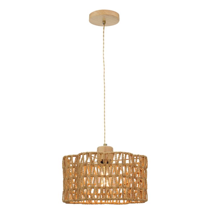 Papir pendler lampe brun, Mickey